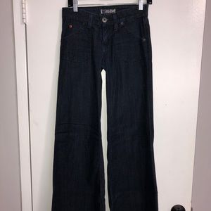 Hudson wide leg jeans